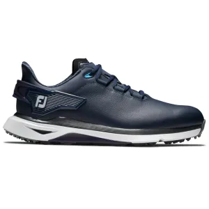 FootJoy Pro SLX Spikeless Waterproof Shoes - Navy/White/Grey