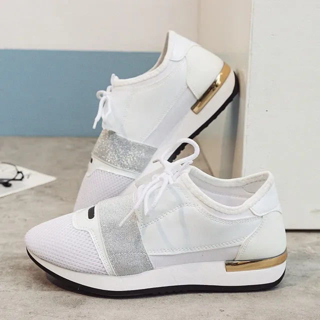 Fujin  Women Sneakers New 2019 Spring Fashion