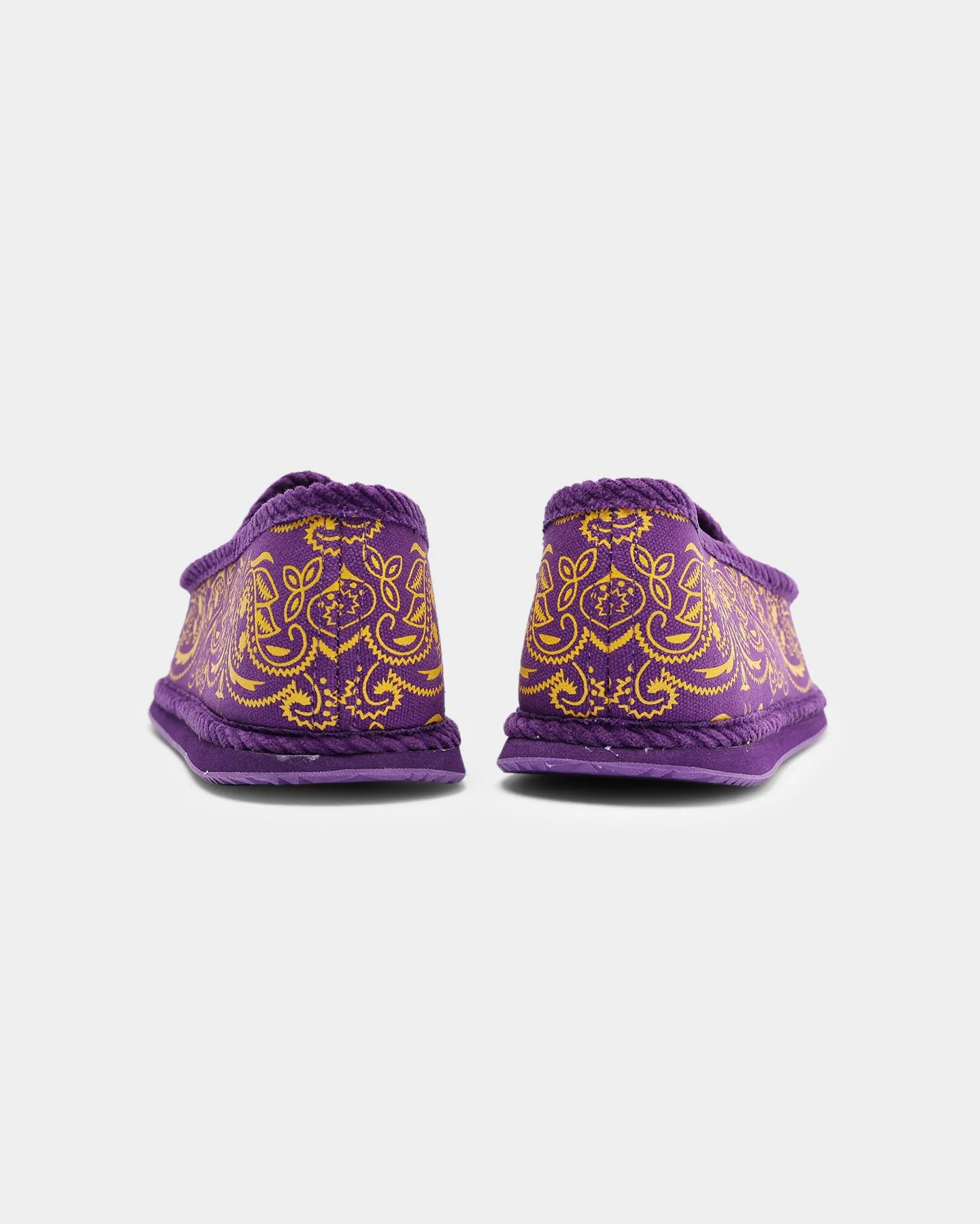 Goat Crew Bandana Slipper Purple/Yellow