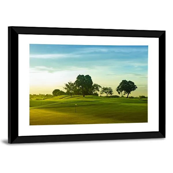 Golf Course  Philippines Canvas Wall Art