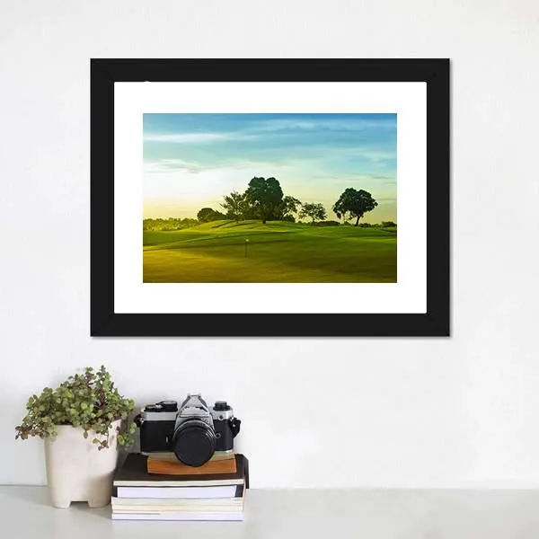 Golf Course  Philippines Canvas Wall Art