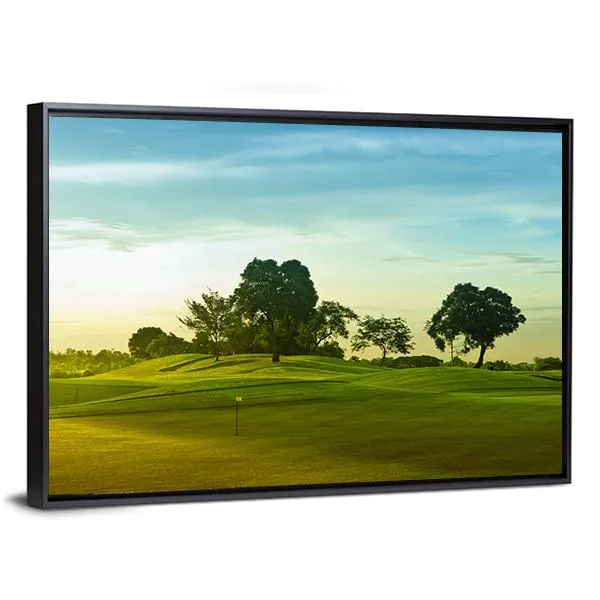 Golf Course  Philippines Canvas Wall Art