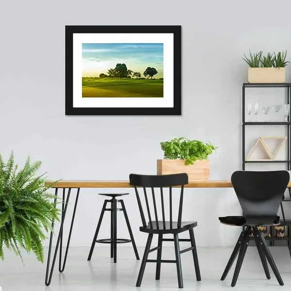 Golf Course  Philippines Canvas Wall Art