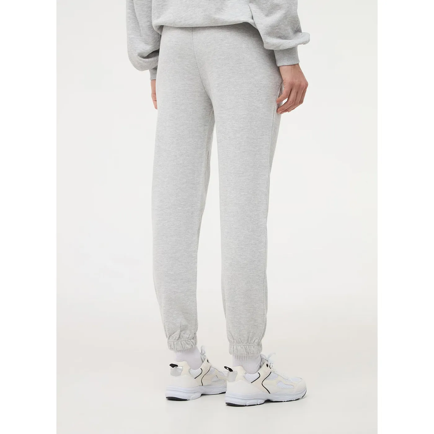 Grey Sports Print Joggers