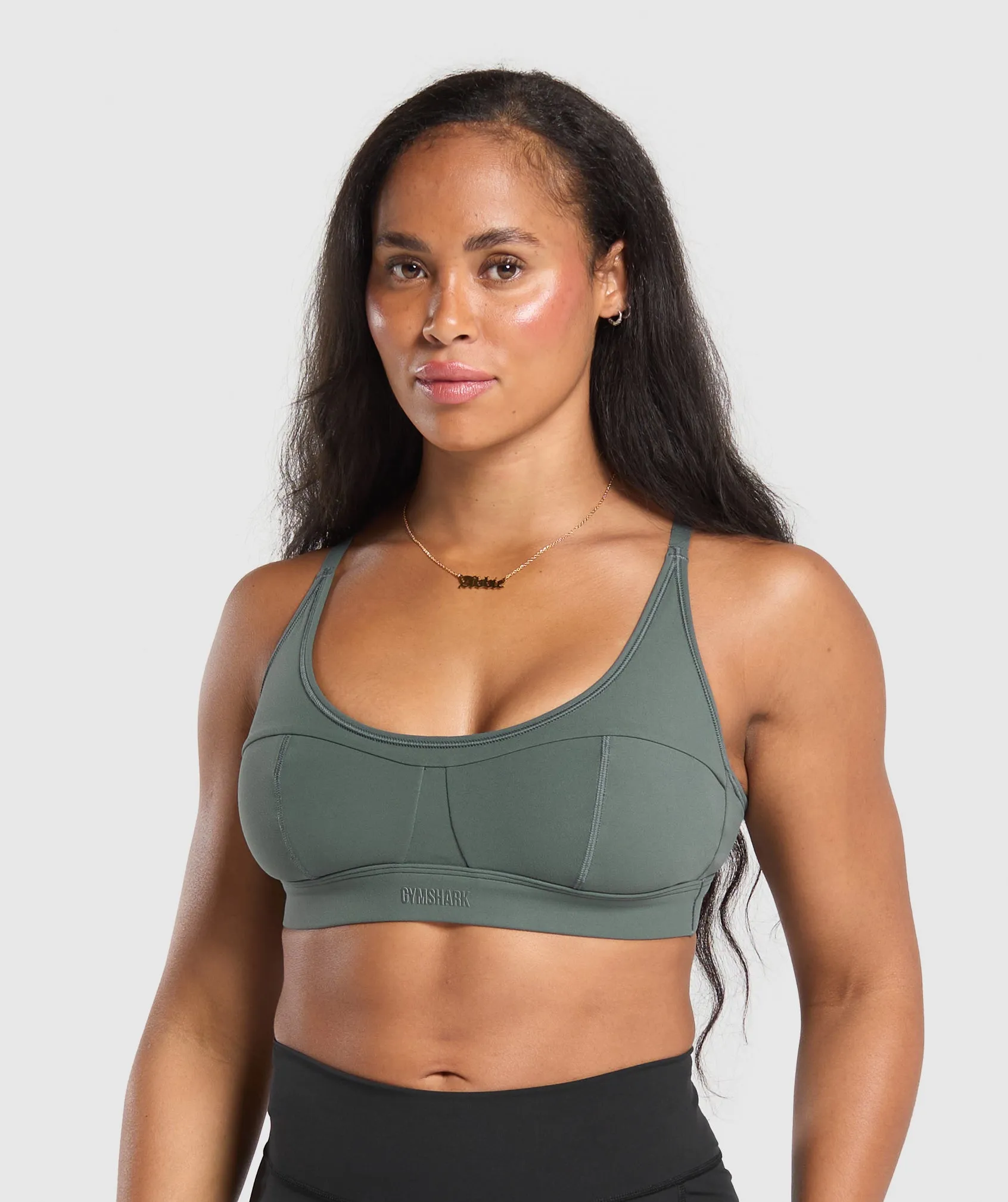 Gymshark Superset Sports Bra - Slate Teal