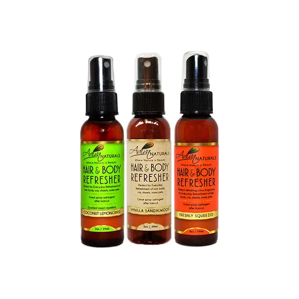 Hair & Body Refresher - 2oz Trio Set