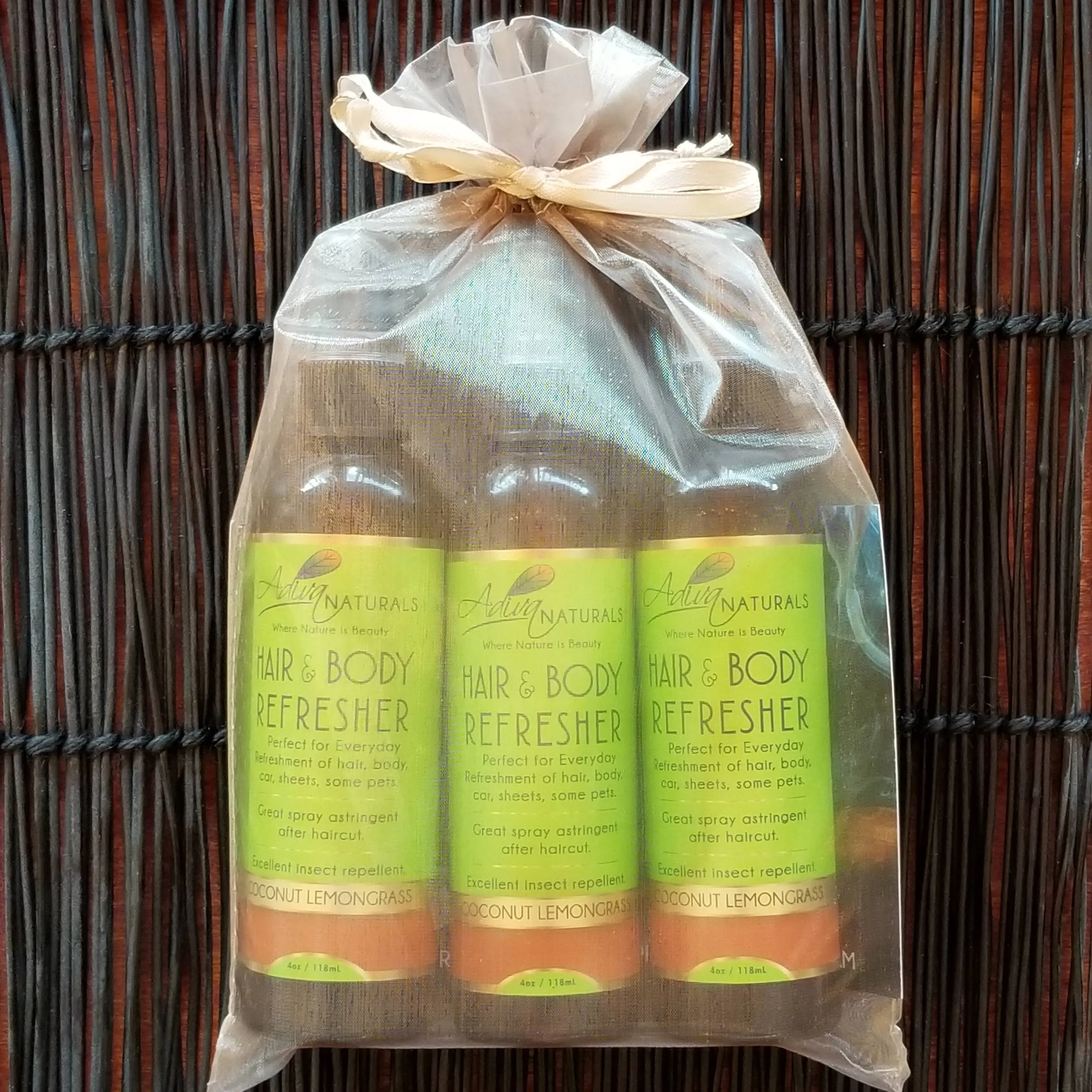 Hair & Body Refresher - 4oz Trio Set