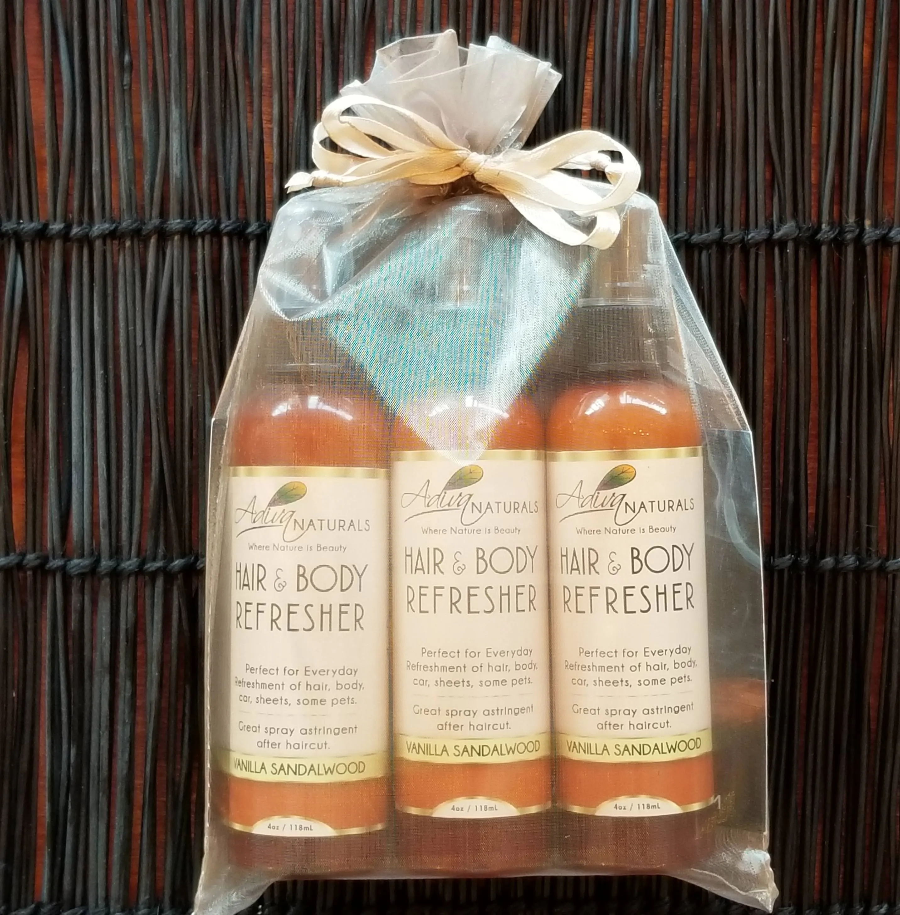 Hair & Body Refresher - 4oz Trio Set