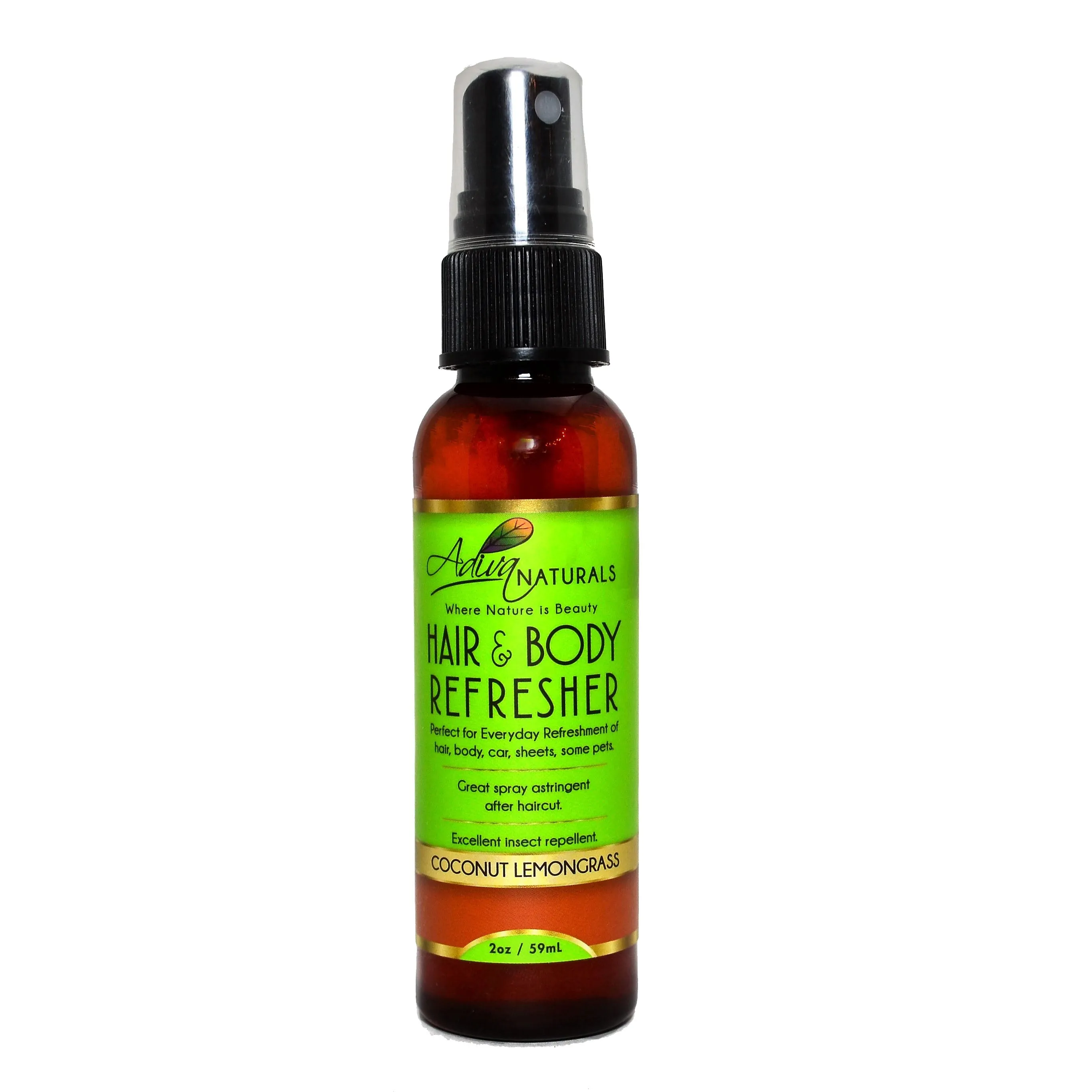 Hair & Body Refresher - Coconut Lemongrass (3 options)