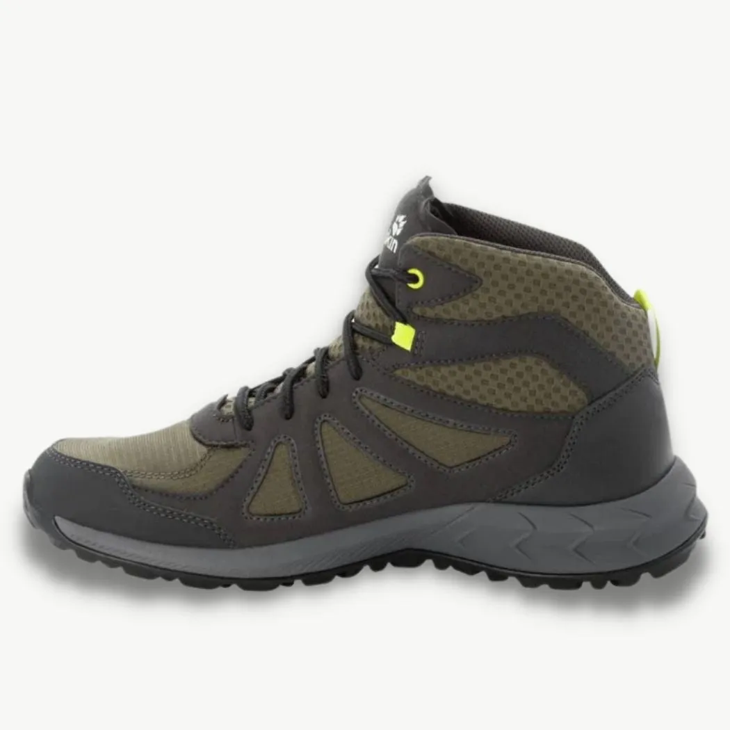 jack wolfskin Woodland Texapore Mid Men's Hiking Shoes