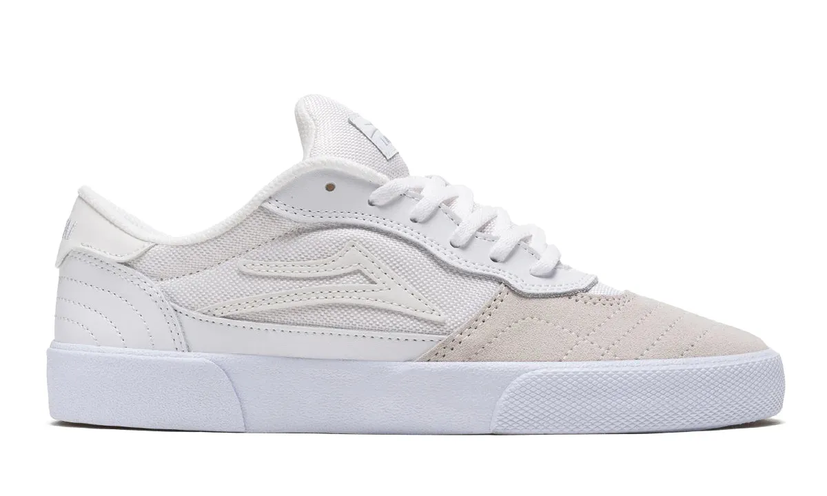 Lakai Shoes Cambridge - White/Reflective Suede