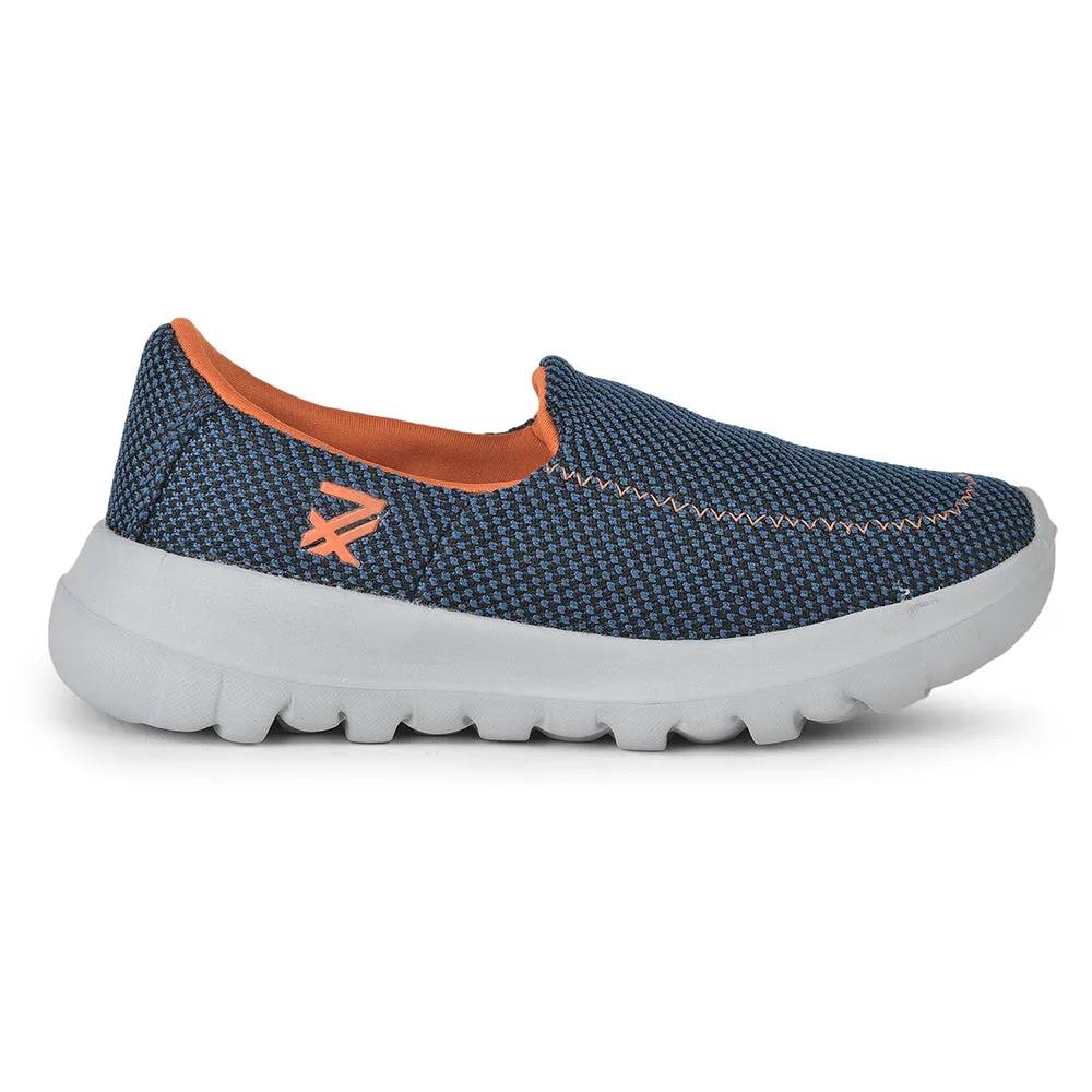 Leap7x Non Lacing Sports Shoes For Ladies (T.Blue) OLIVIA By Liberty