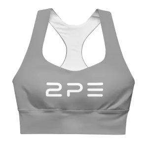 Longline sports bra - Gray