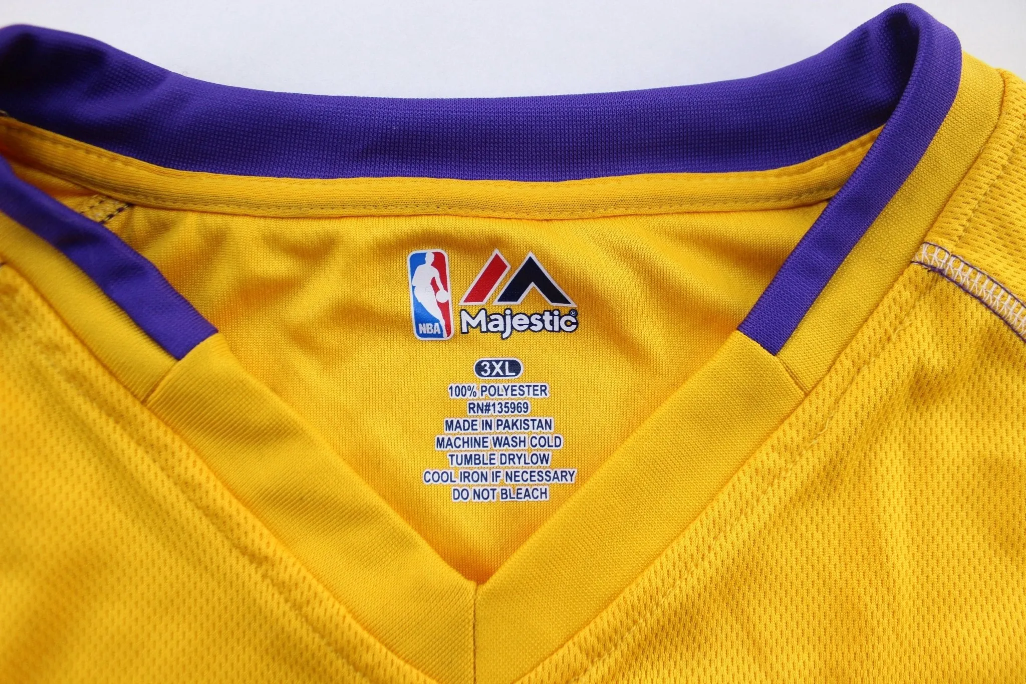 Majestic Embroidered Los Angeles Lakers Warm Up Jersey