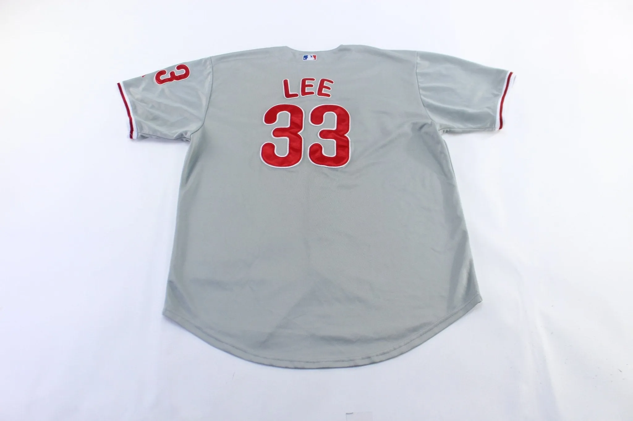 Majestic Embroidered Philadelphia Phillies Cliff Lee Baseball Jersey