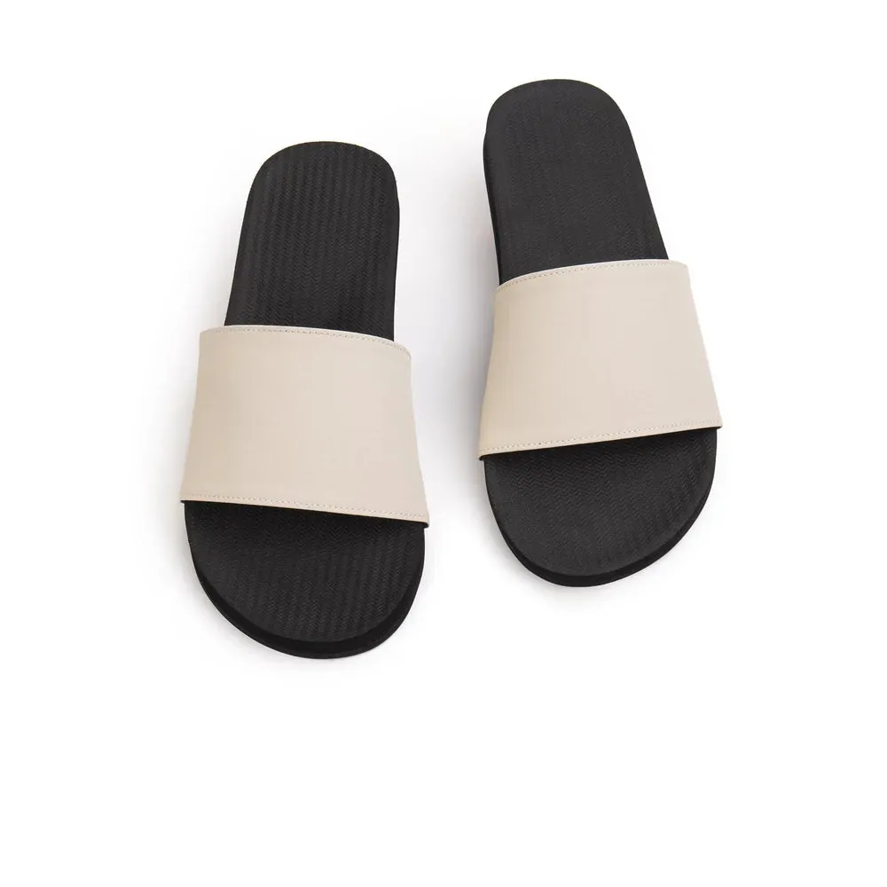 MEN ESSNTLS SLIDES BLACK/SEA SALT-LAST EDITION