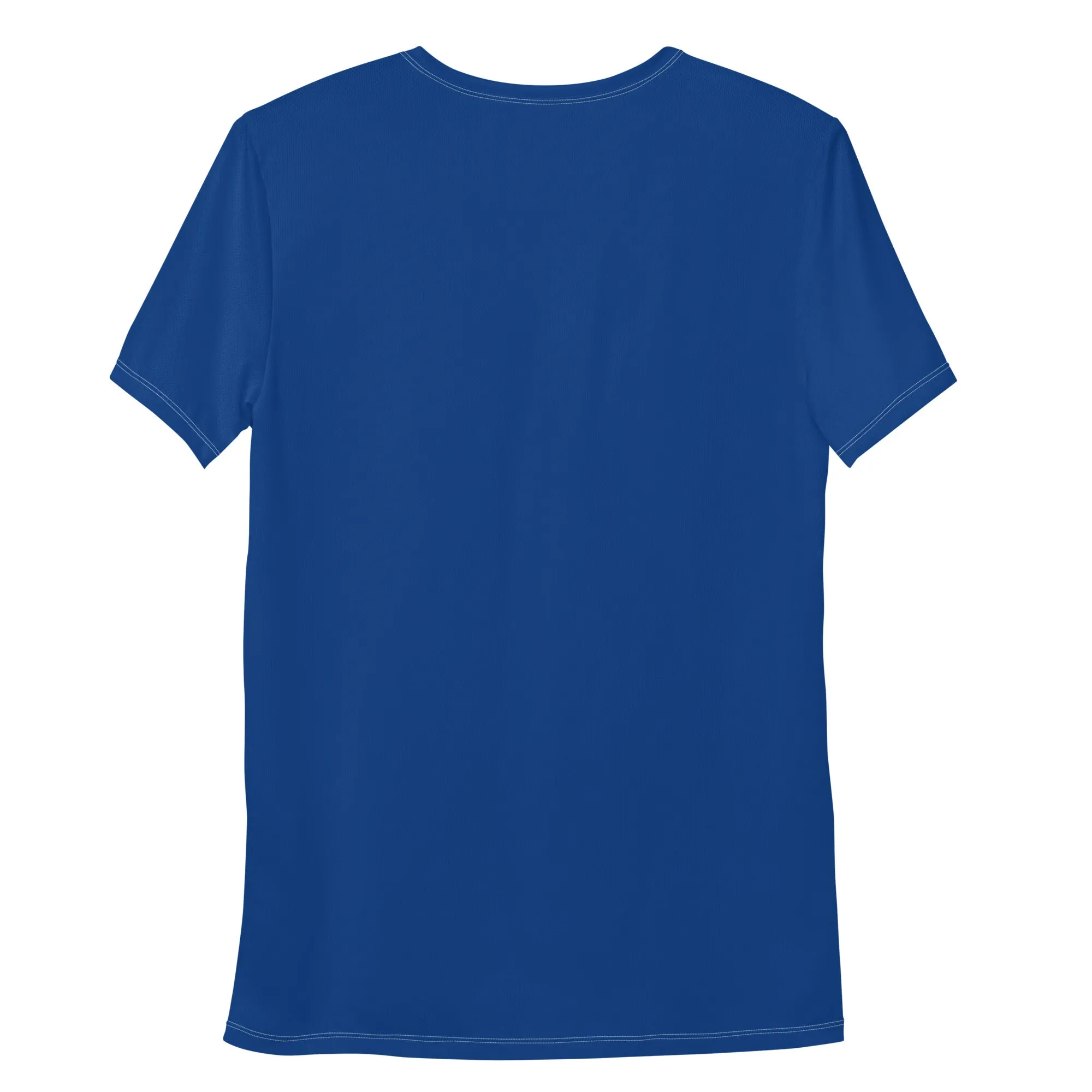 Men's Blue Athletic T-shirt