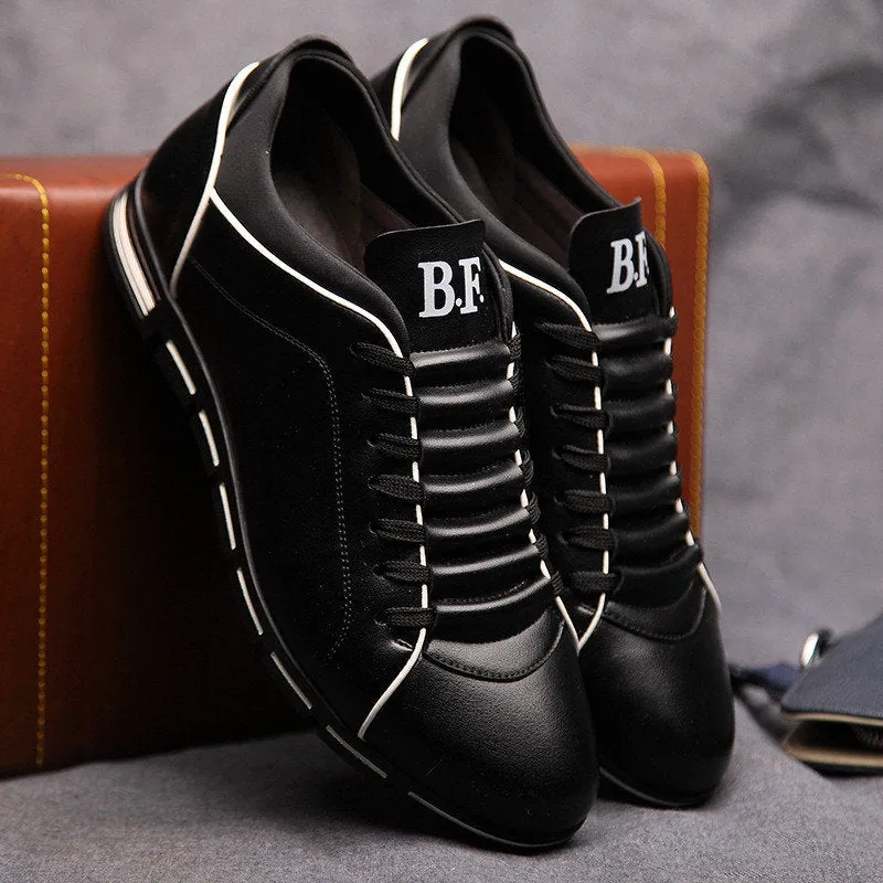 Men's Flat Leather Shoes