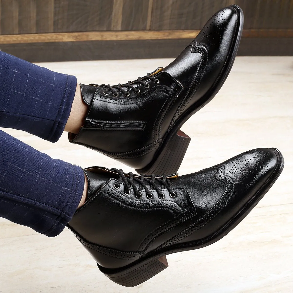 Men's Latest Height Increasing Formal And Office Wear Shoes