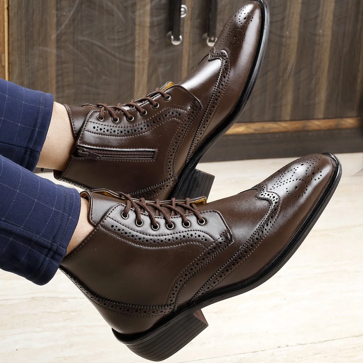 Men's Latest Height Increasing Formal And Office Wear Shoes