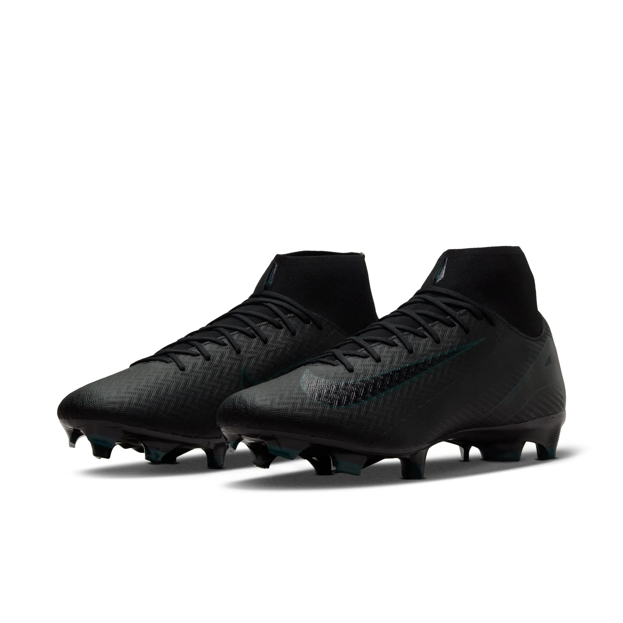 Mercurial Superfly 10 Academy FG [Black/ Deep Jungle Green]