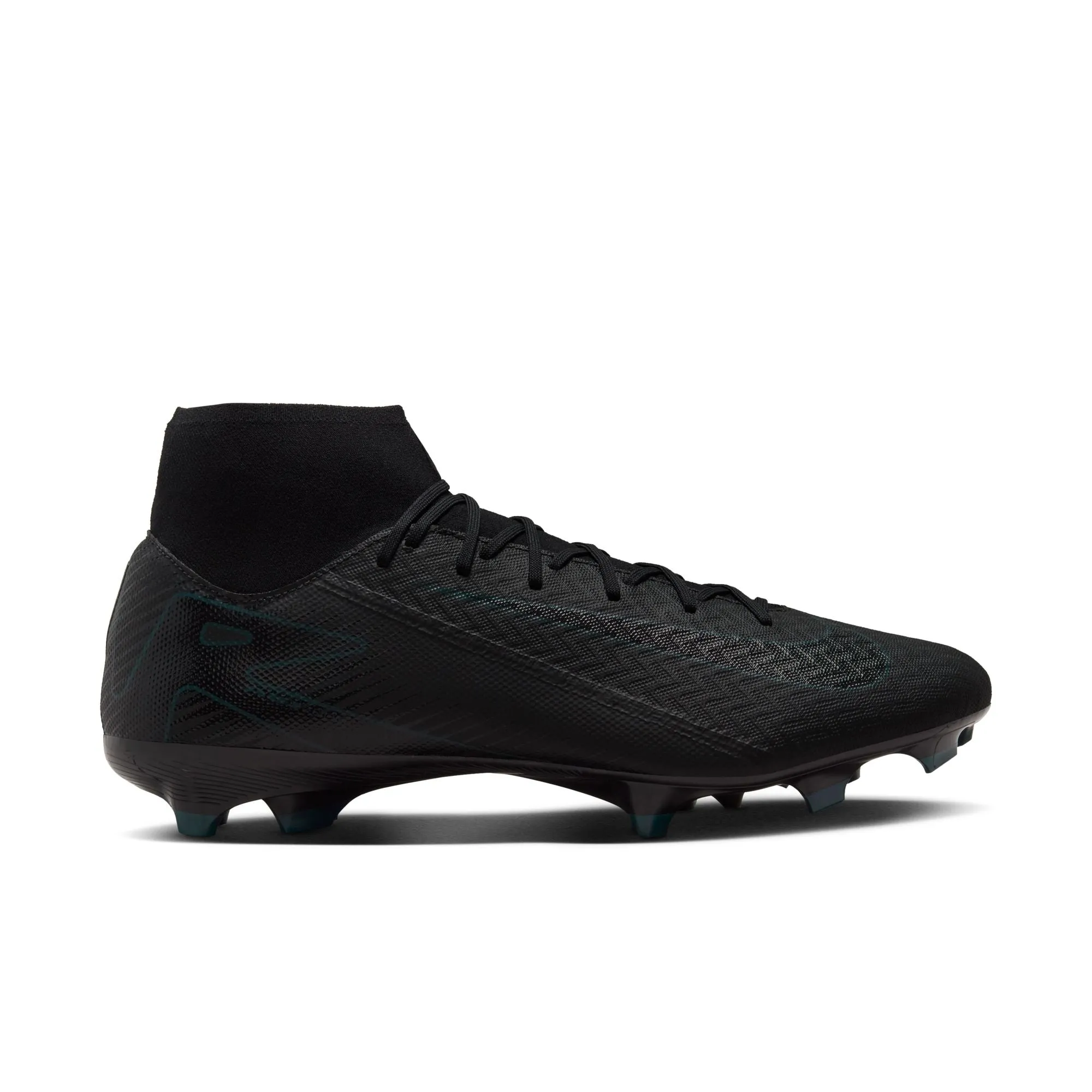 Mercurial Superfly 10 Academy FG [Black/ Deep Jungle Green]