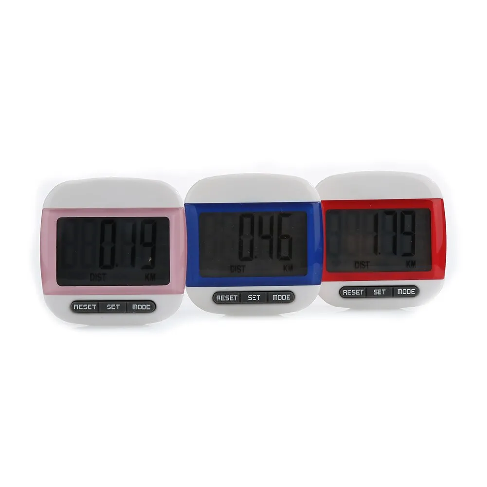 Mini Waterproof Step Movement Calories Counter Multi-Function Digital Pedometer