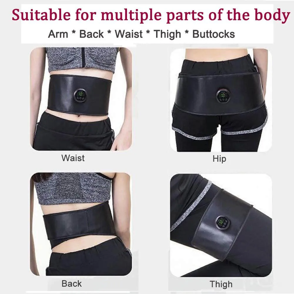 Muscle Stimulation Belt Electric ABS Stimulator Trainer