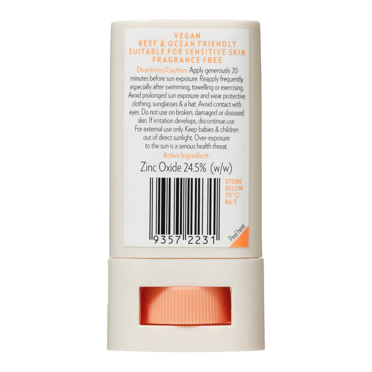 Natural Zinc Stick SPF 50  - Medium Tint