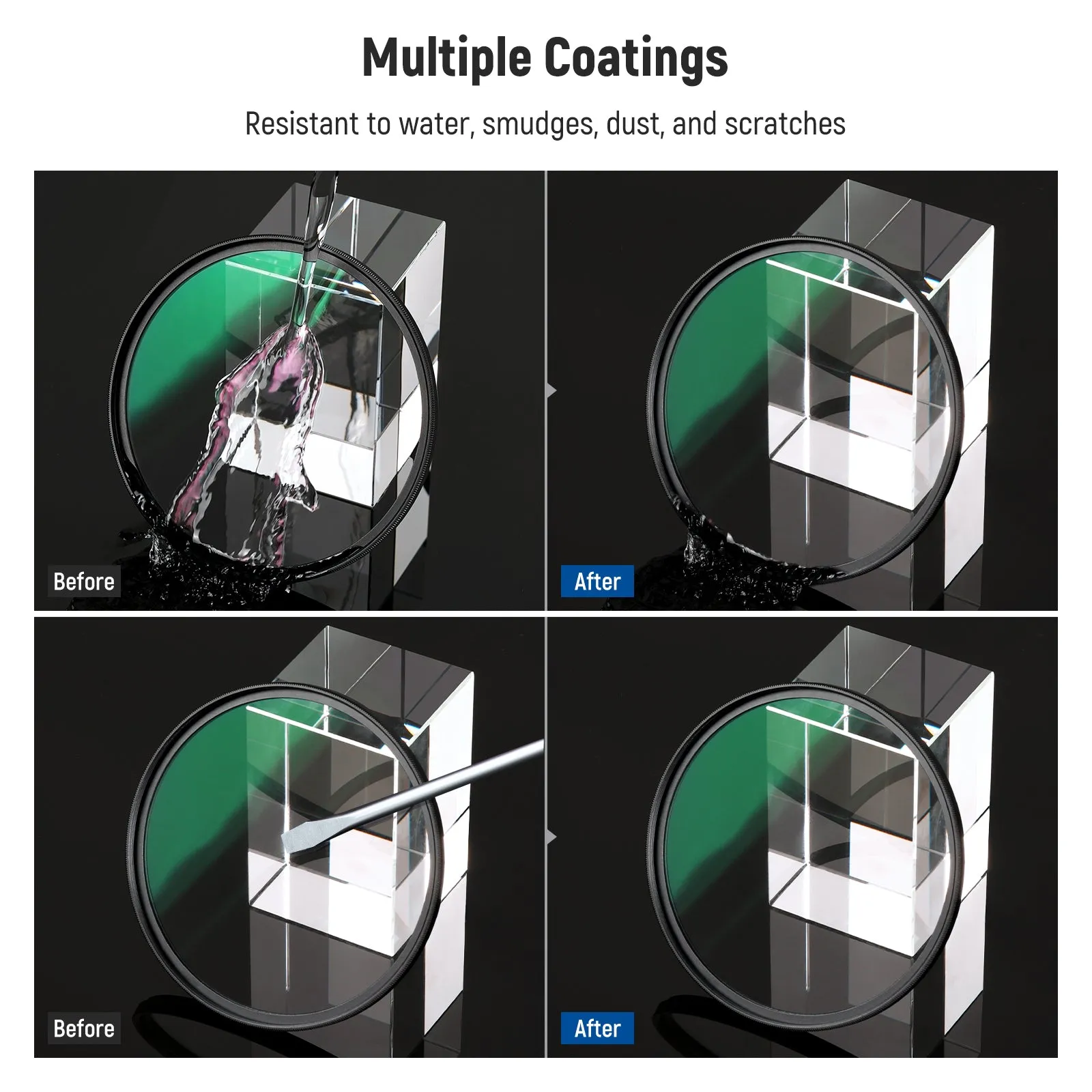 NEEWER NW SERIES A UV&CPL&ND4 Lens Filter Kit