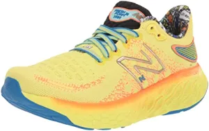 New Balance Women's Fresh Foam X 1080 V12 Running Shoe, Lemonade/Serene Blue