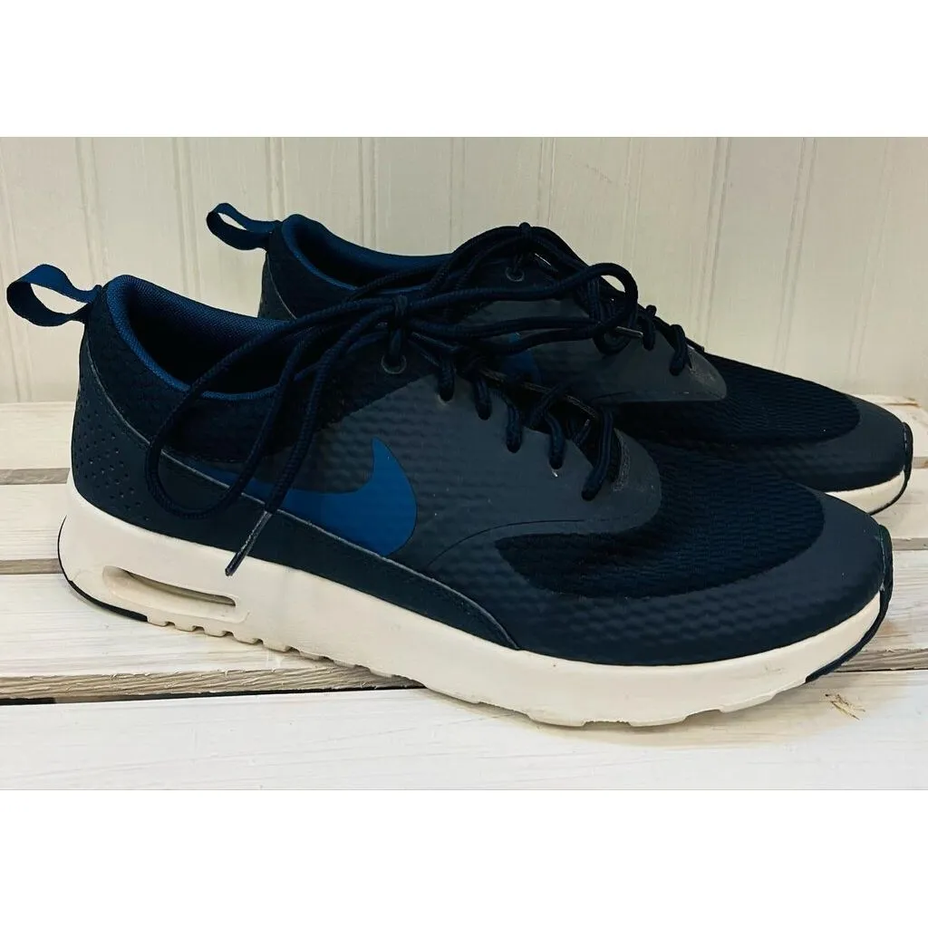 Nike Air Max Thea Blue Athletic Running Tennis Shoe Sneakers - Size 9