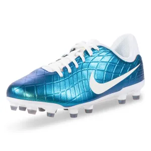 Nike Jr. Legend 10 Academy FG/MG Soccer Cleats (Dark Atomic Teal/Sail)