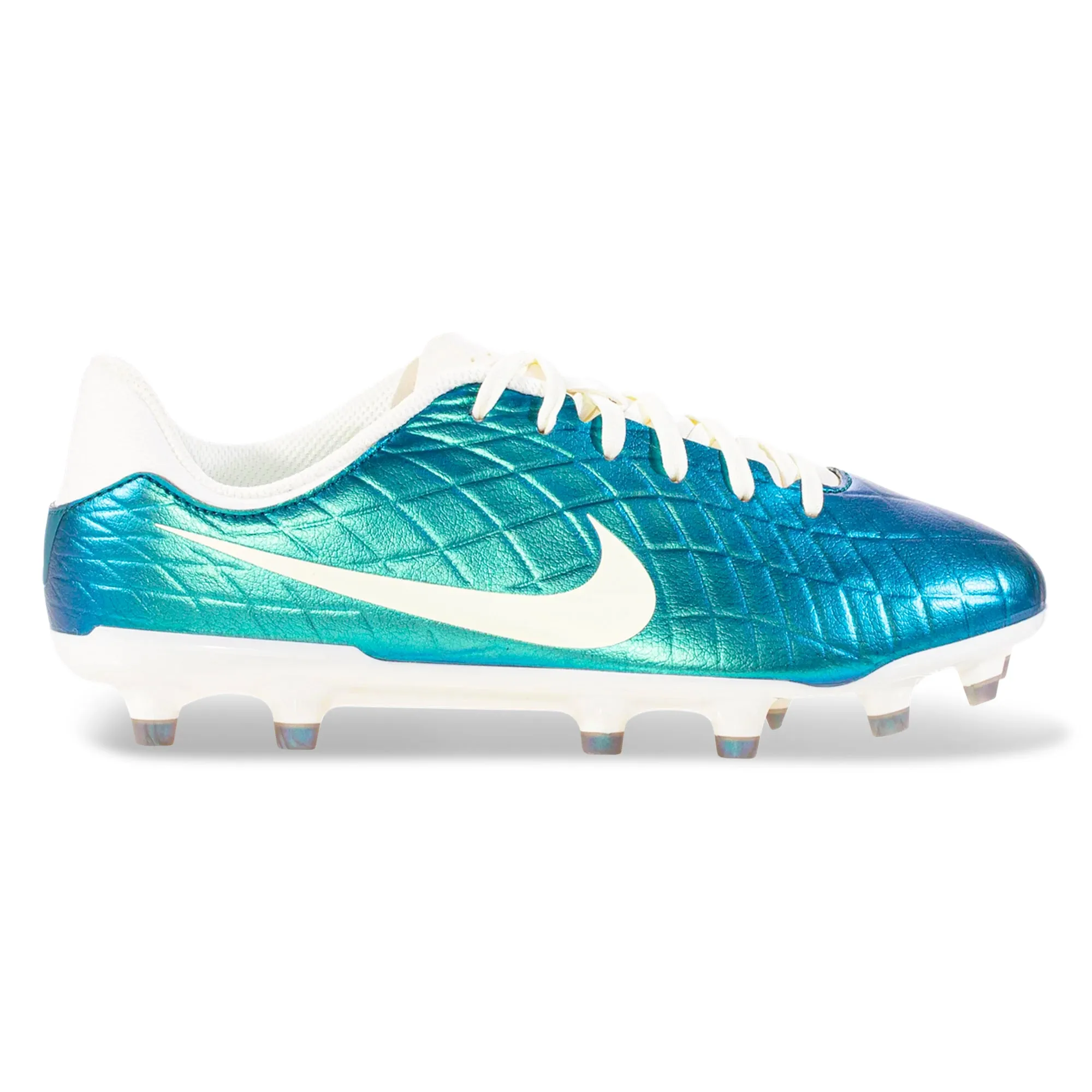 Nike Jr. Legend 10 Academy FG/MG Soccer Cleats (Dark Atomic Teal/Sail)