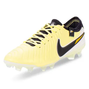 Nike Legend 10 Elite FG Soccer Cleats (Lemonade/Black)