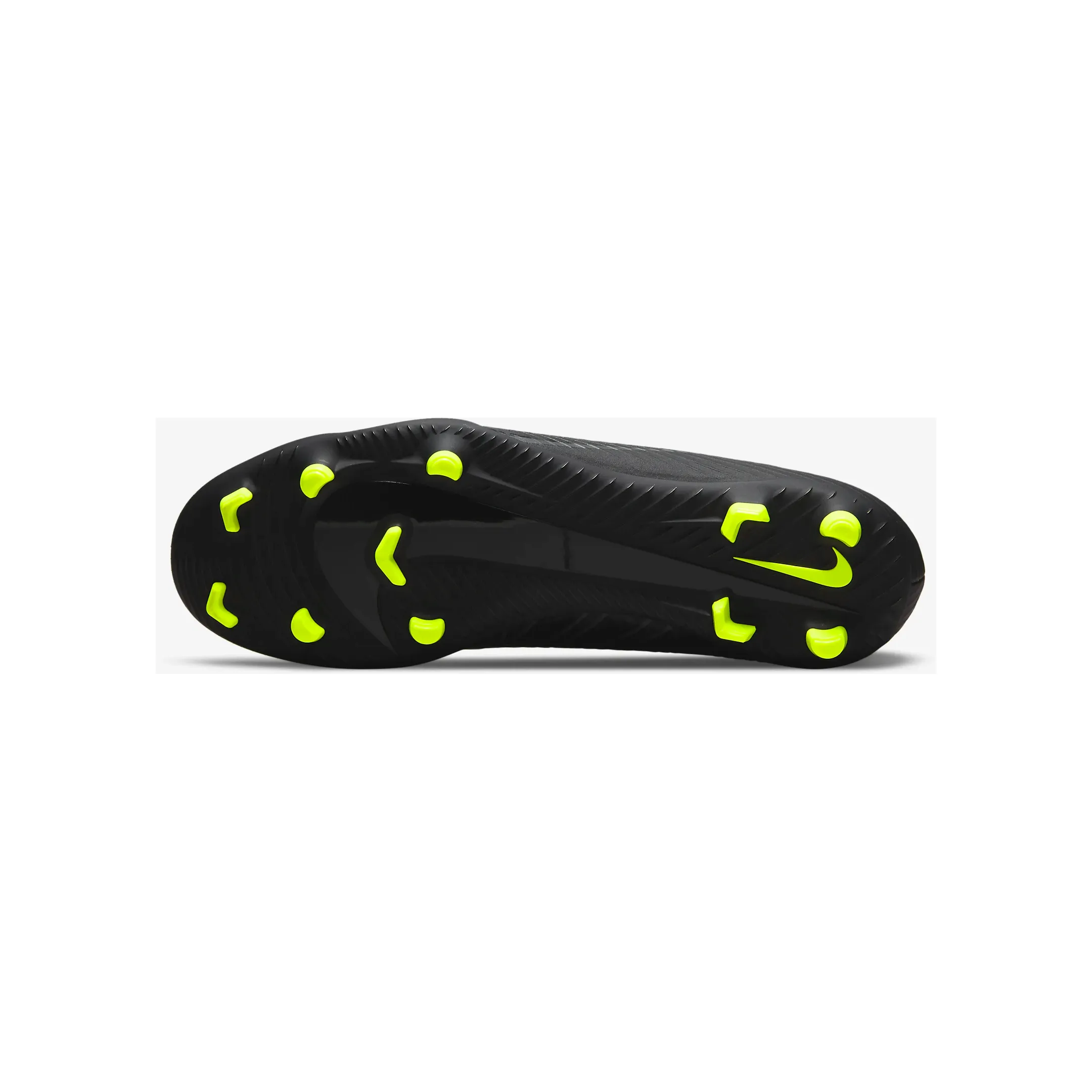 Nike Men's Mercurial Vapor 15 Club MG Cleats - Black / Summit White / Volt / Dark Smoke Grey