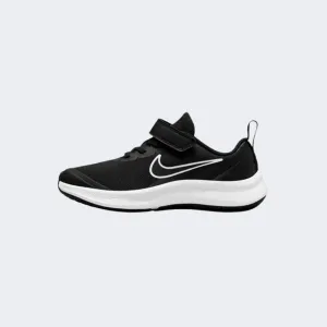 Nike Star Runner 3 Ps-Boys Running Shoes Black/White