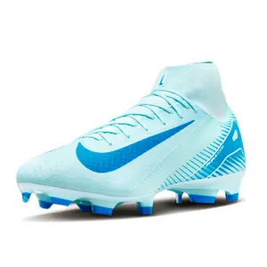 Nike Zoom Superfly 10 Academy FG/MG Soccer Cleats (Glacier Blue)