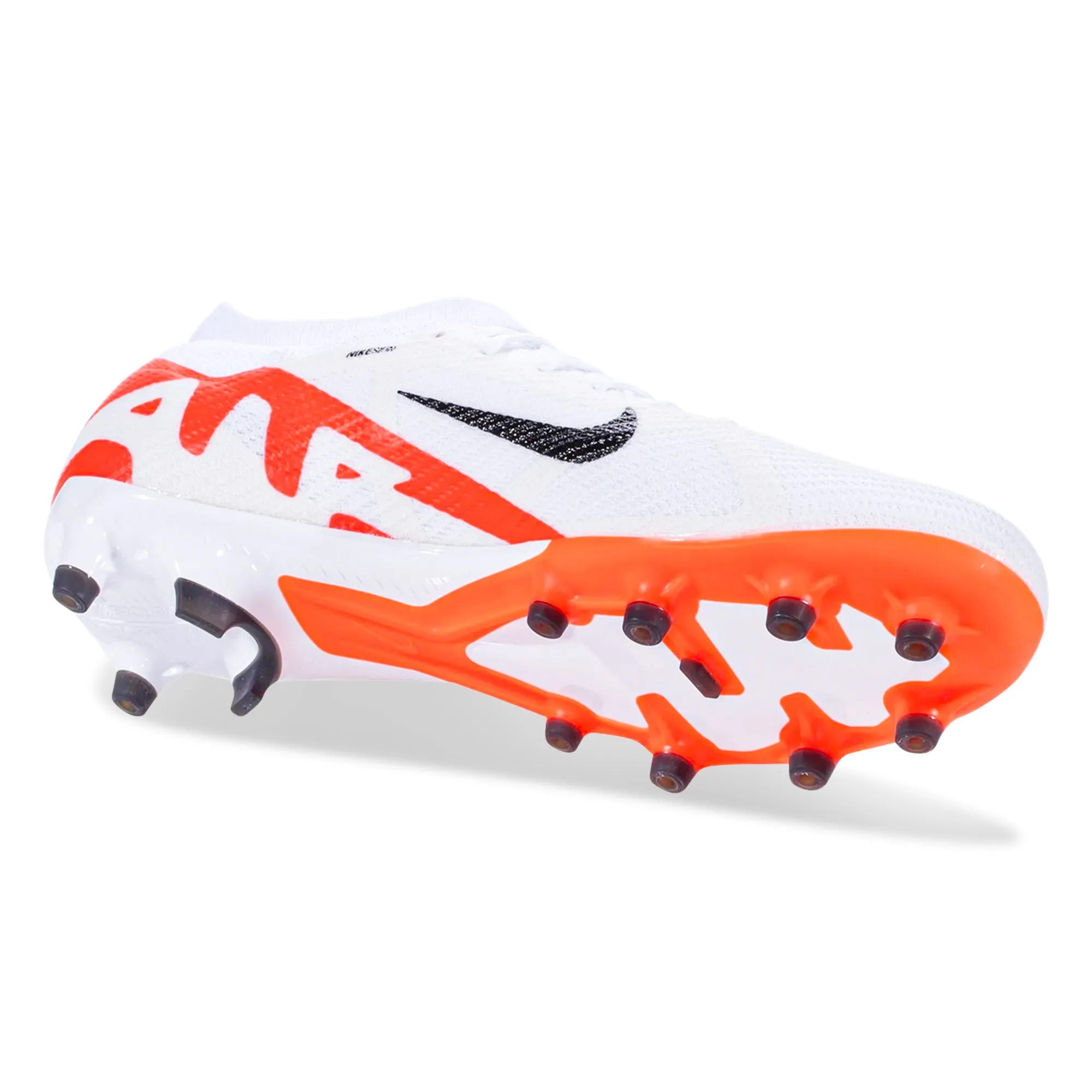 Nike Zoom Vapor 15 Pro AG Soccer Cleats (Bright Crimson/White-Black)