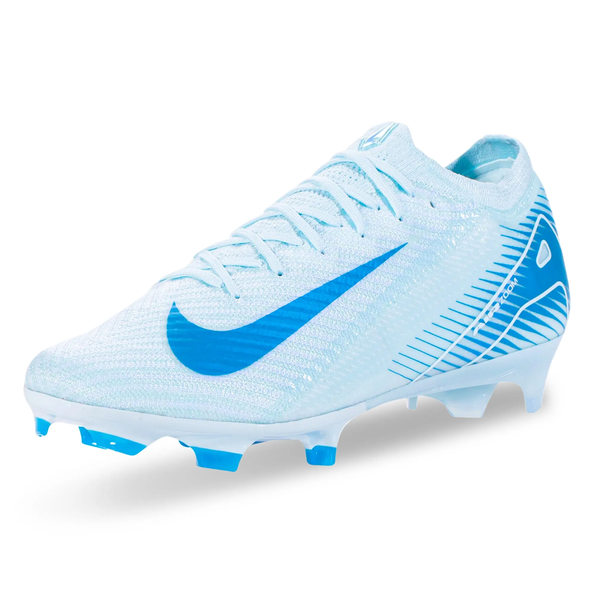 Nike Zoom Vapor 16 Elite FG Soccer Cleats (Glacier Blue/Blue Orbit)