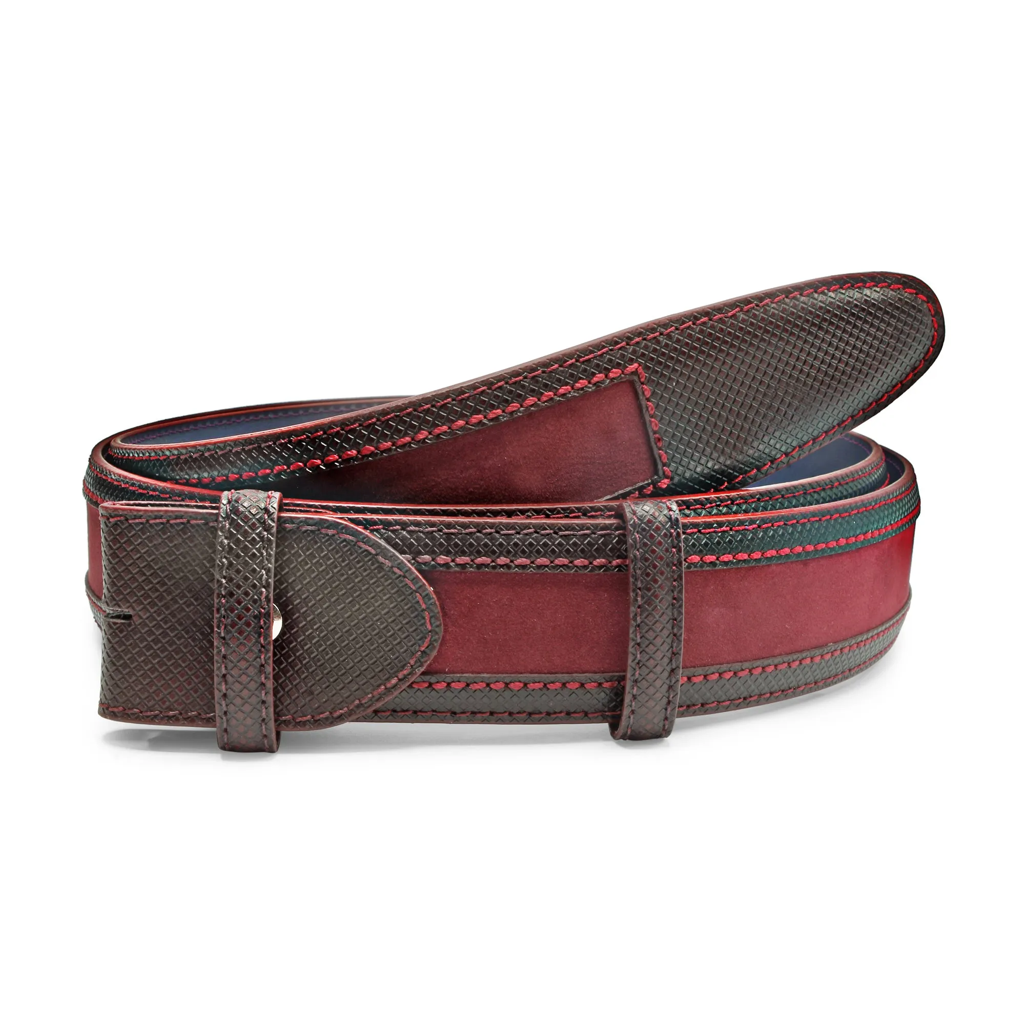 Nubuck/Dadino Mix Coltrane Belt Strap