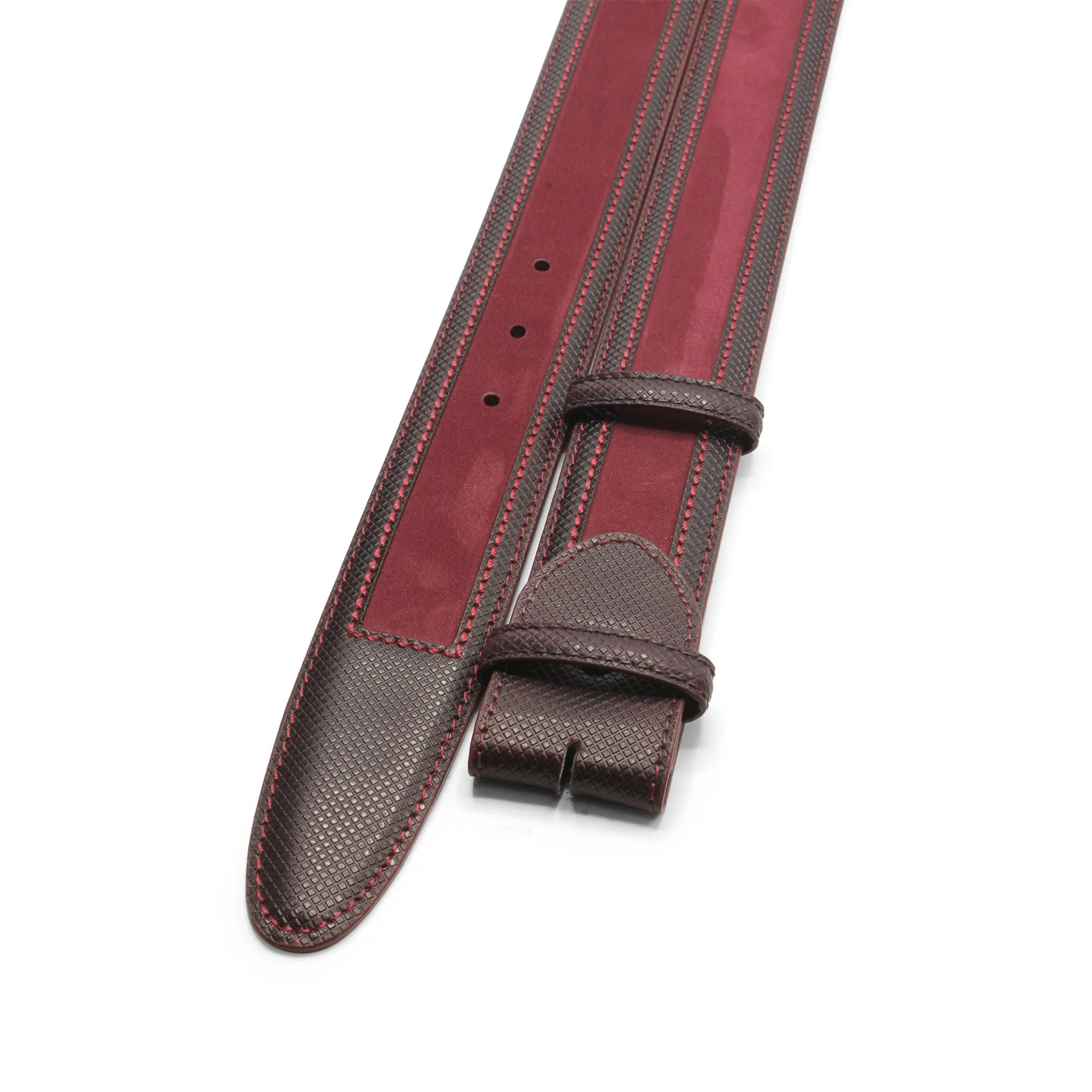 Nubuck/Dadino Mix Coltrane Belt Strap