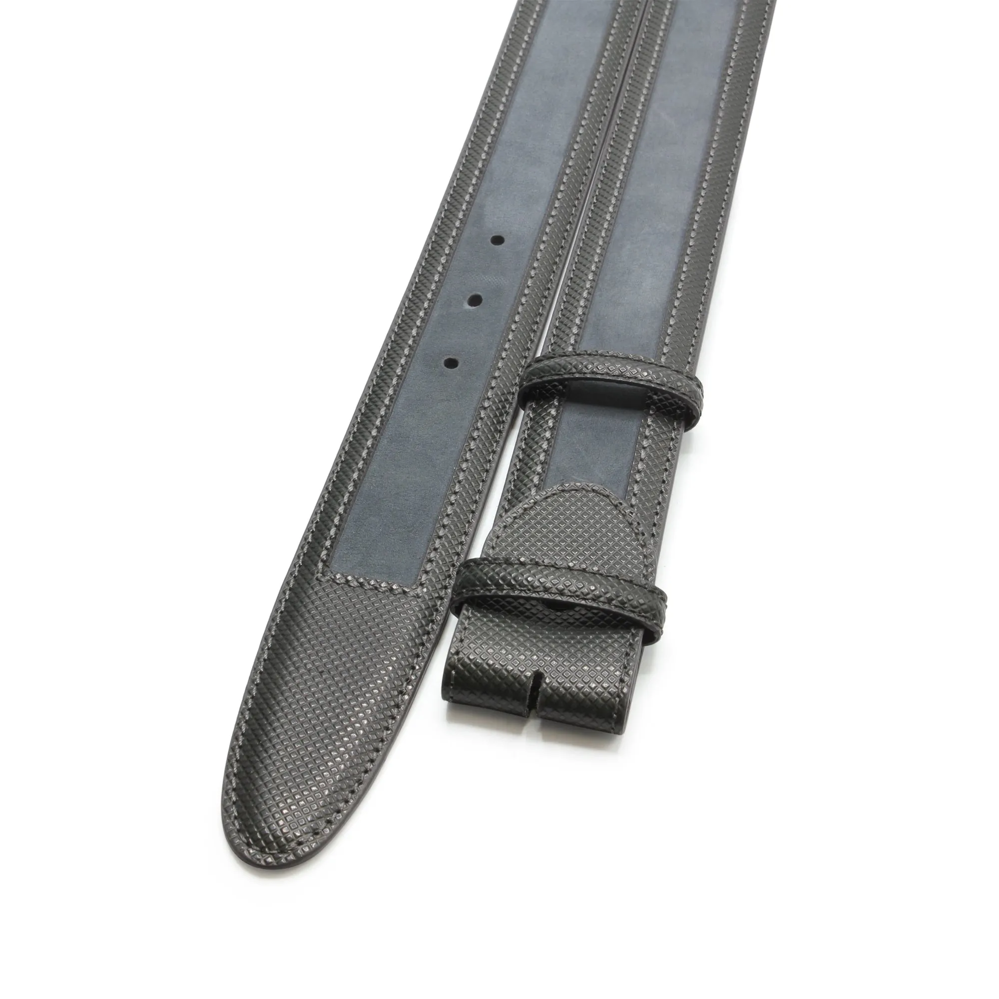 Nubuck/Dadino Mix Coltrane Belt Strap