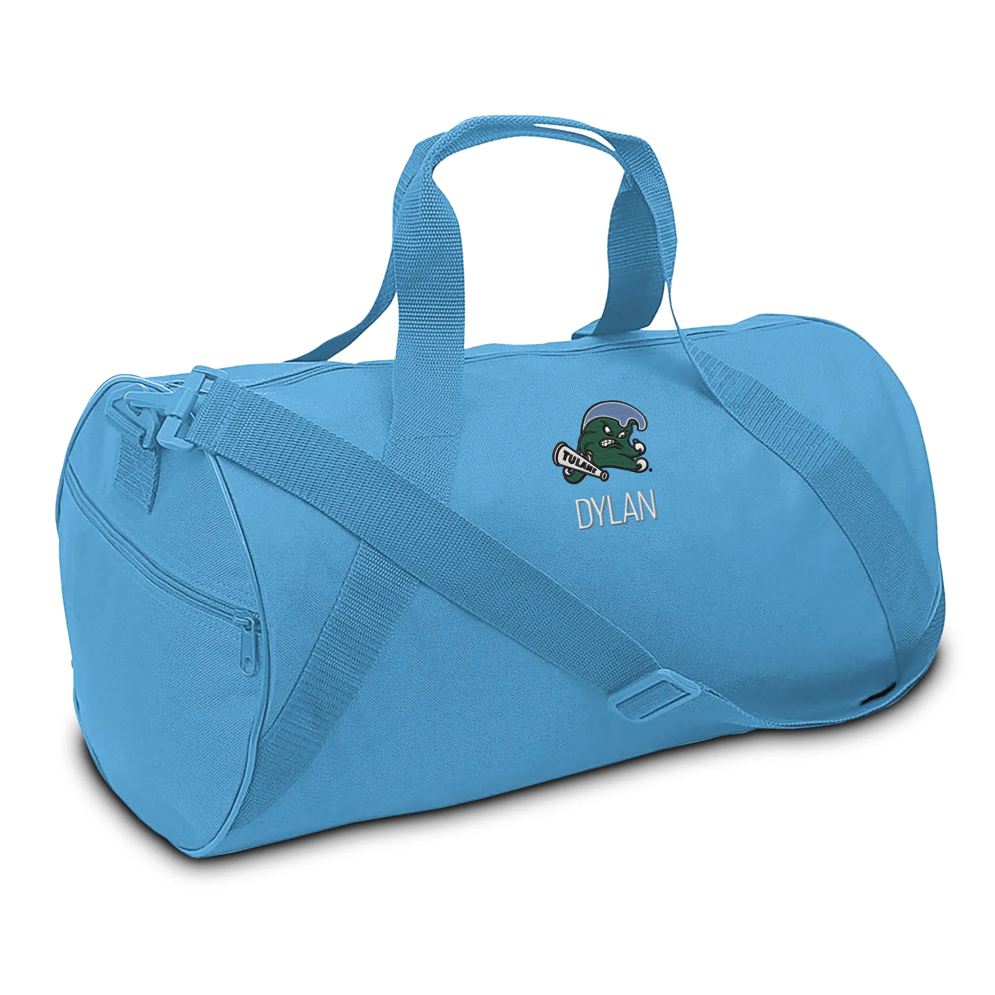 Personalized Tulane Green Wave Duffel Bag