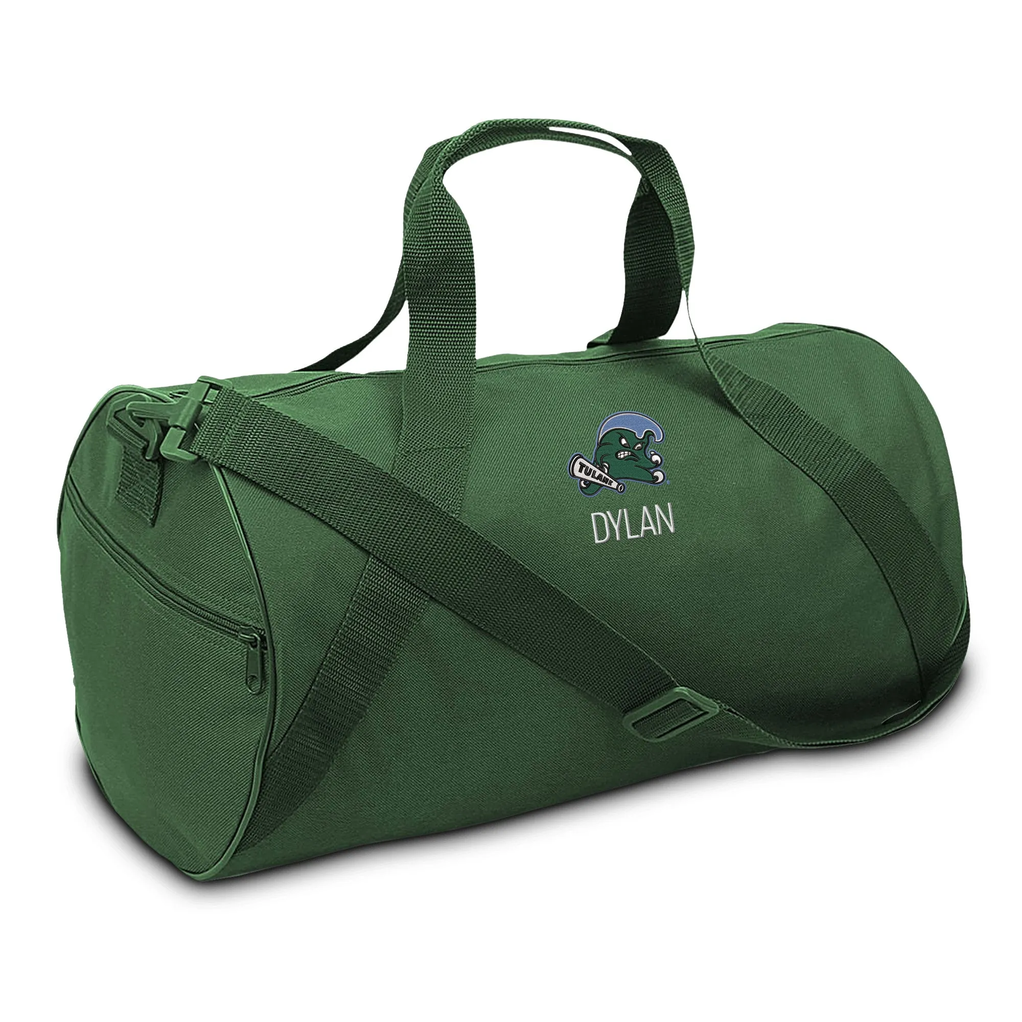 Personalized Tulane Green Wave Duffel Bag