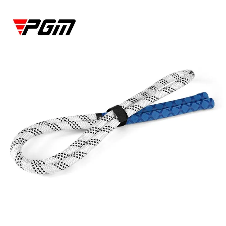 PGM HGB025 Golf Power Rope Swing Rhythmic Training Rope Indoor/Outdoor Exerciser(White Blue)