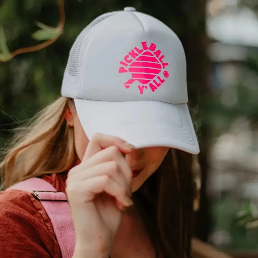 Pickleball Y'all Foam Trucker Hat