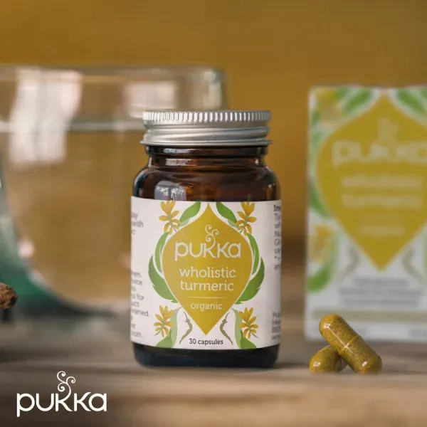 Pukka Wholistic Turmeric 30 Capsules