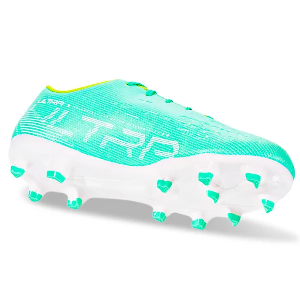 Puma Jr. Ultra Play FG/AG Soccer Cleats (Peppermint/White)