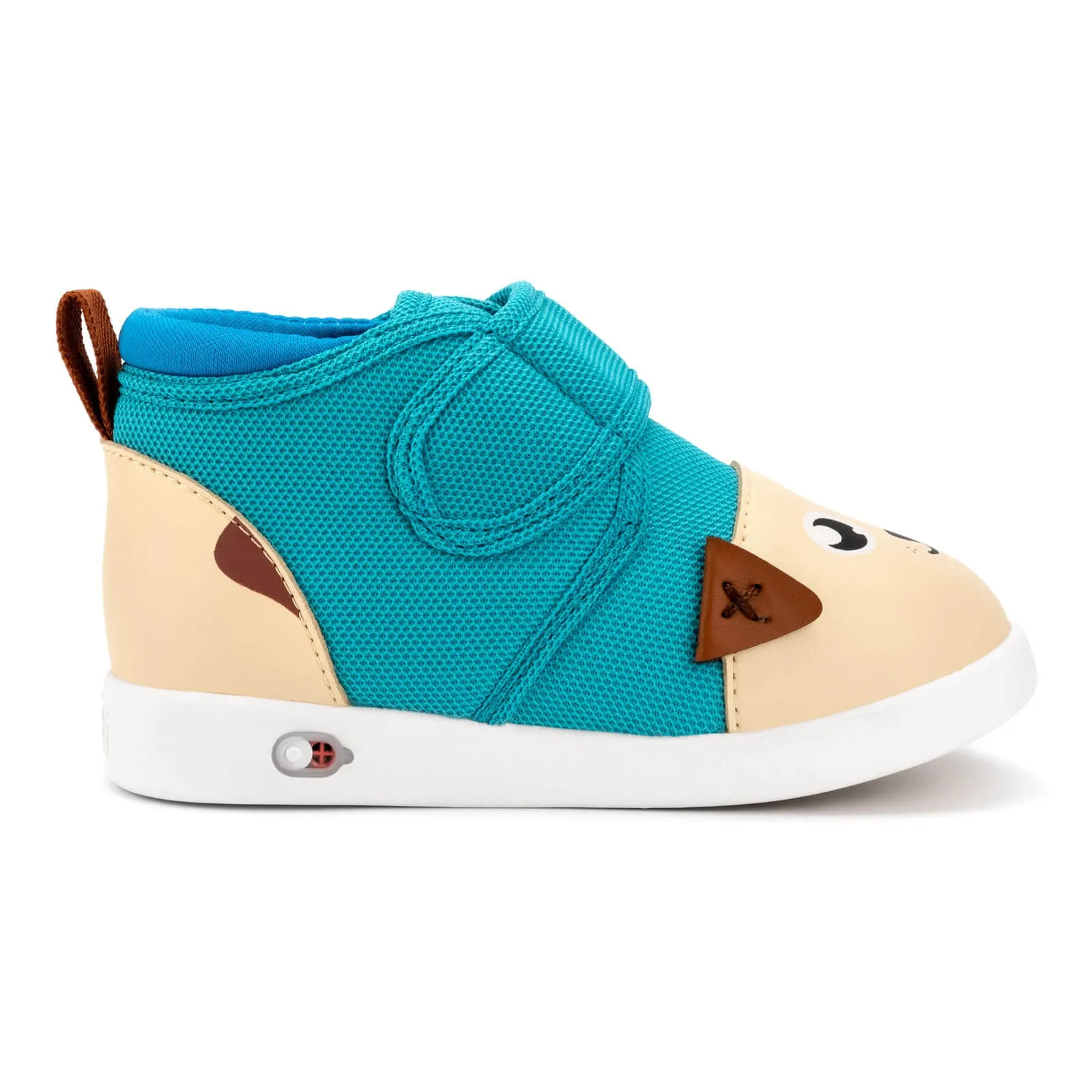 Puppy Squeaky Toddler Shoes | Teal